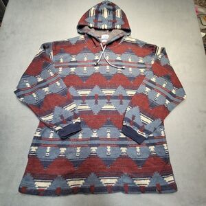Denim Express Hoodie Mens XL Aztec Pullover Sweater South West